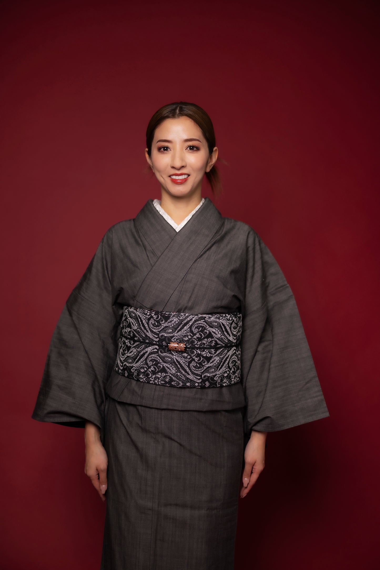 GIZA COTTONデニム着物(レディース)単仕立て付き