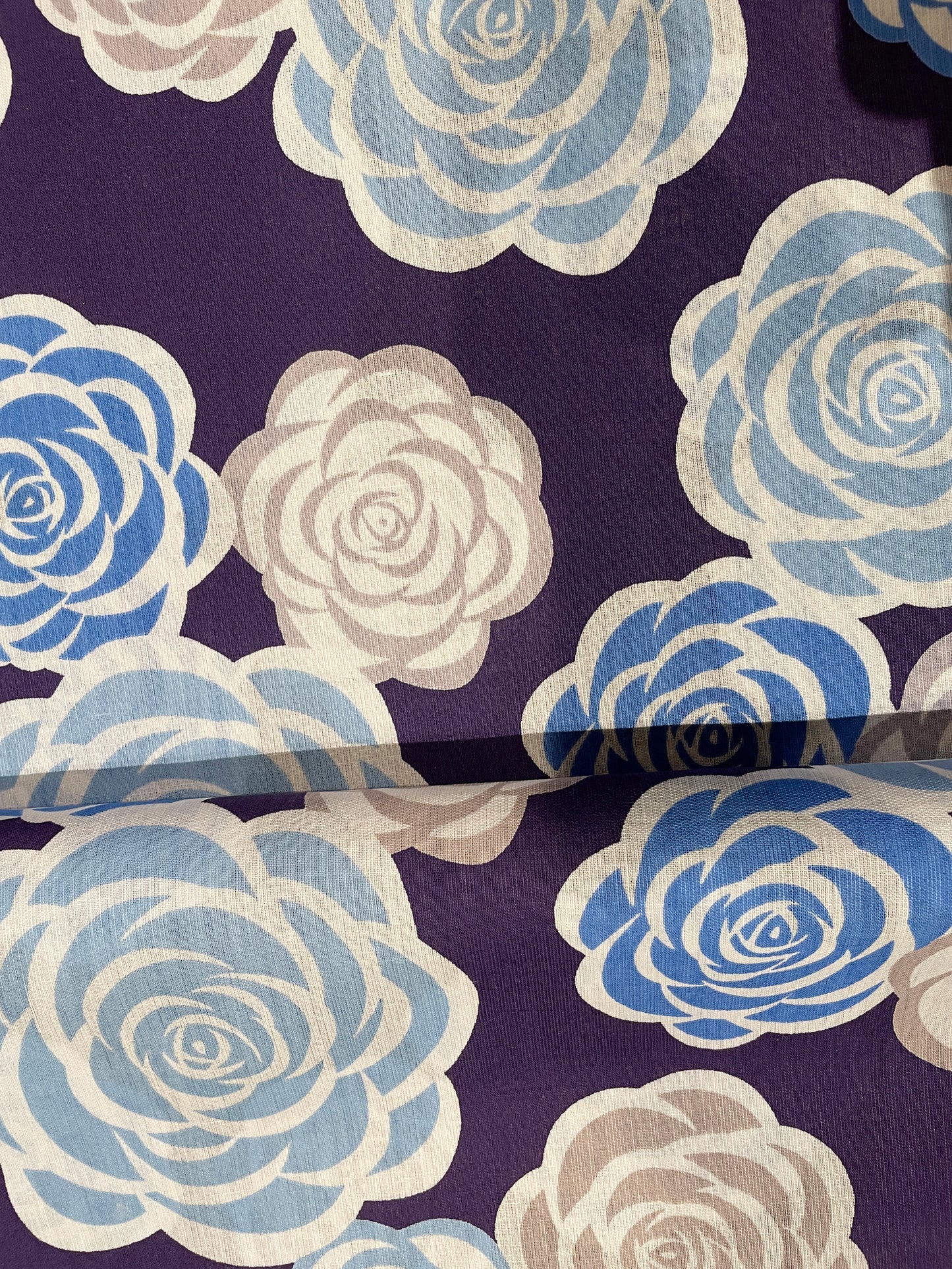 GENJI MONOGATARI 本染ゆかた「薔薇の花束」