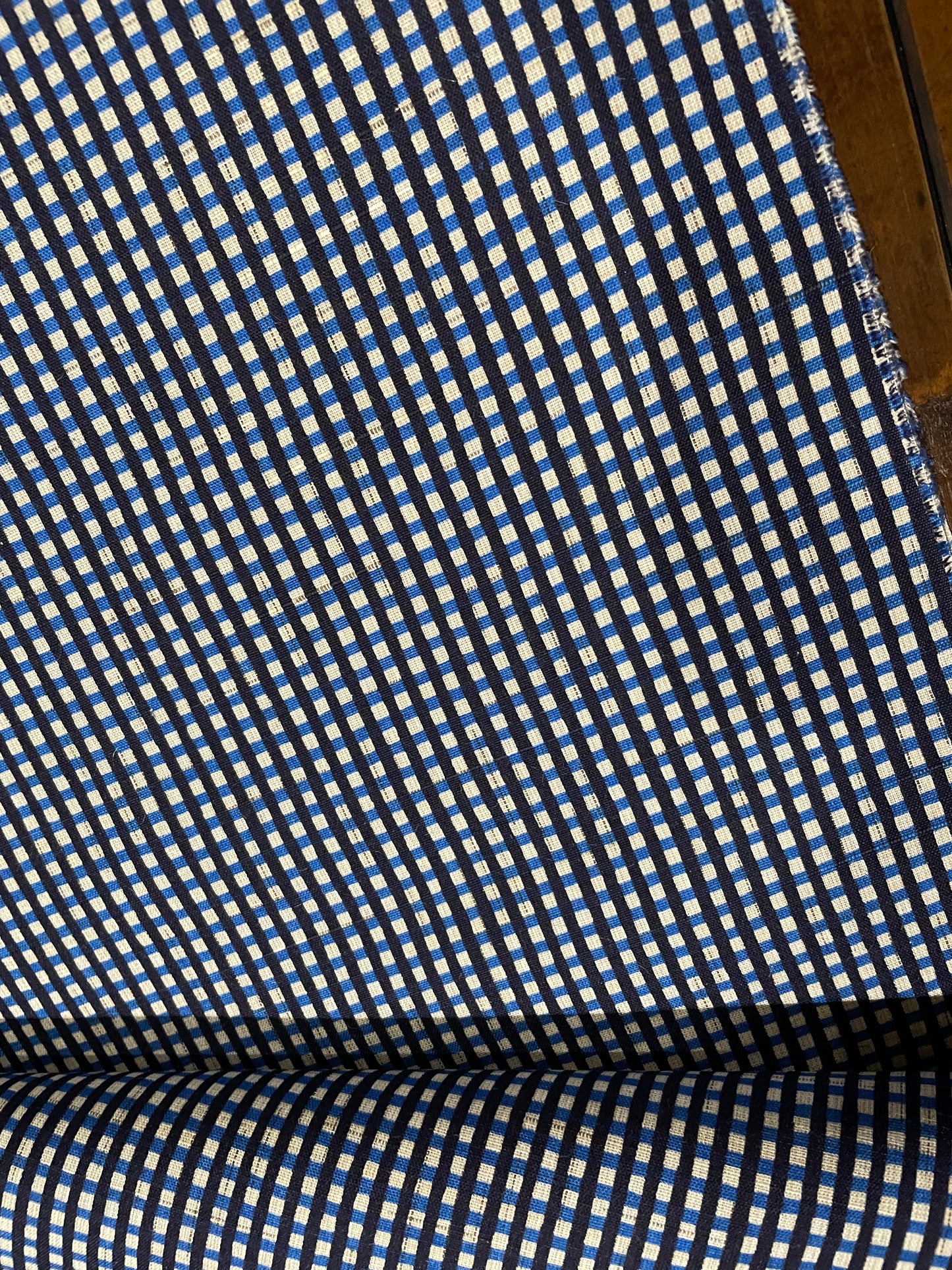 本染メンズゆかた「角通し」