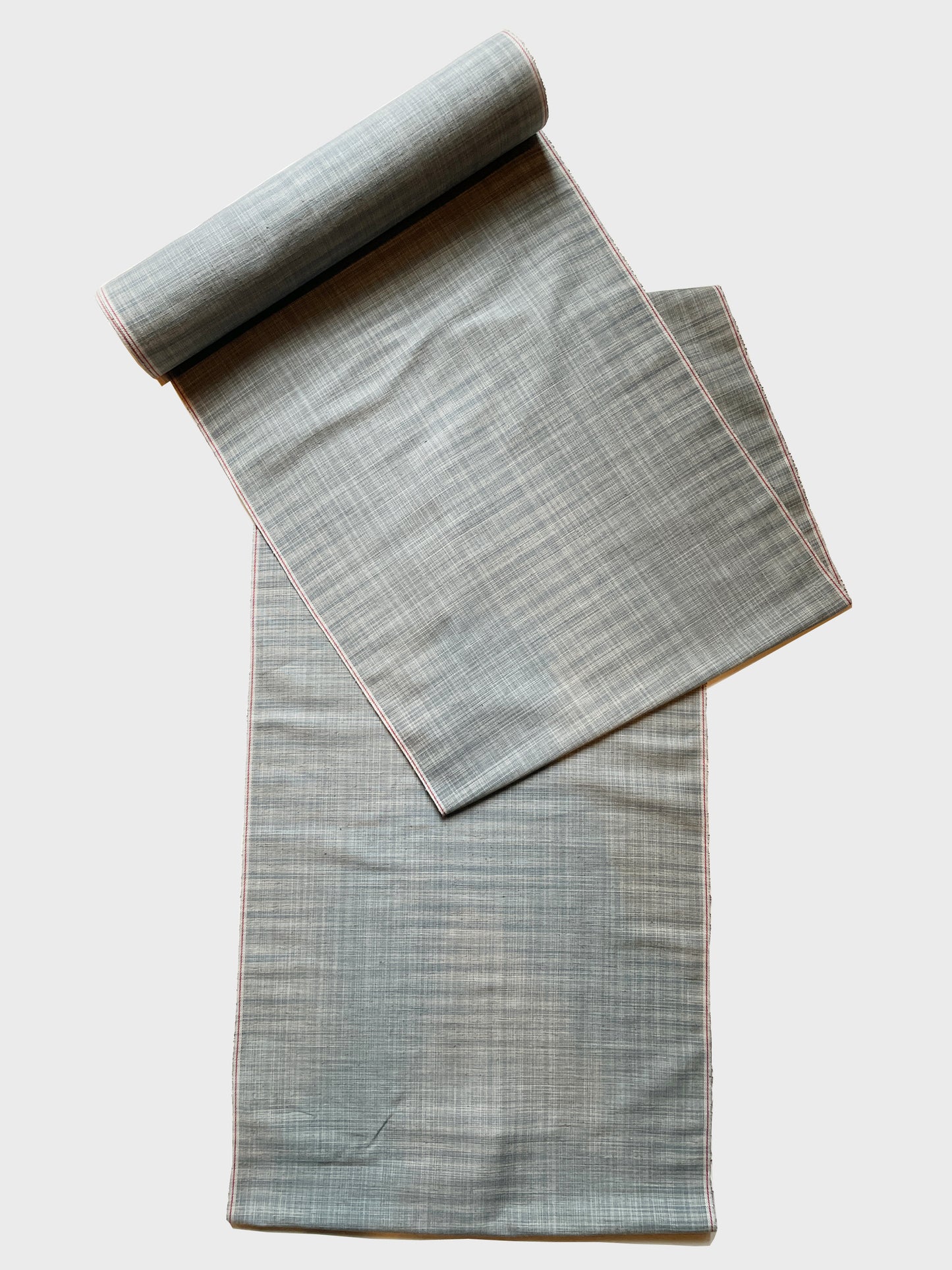 Bingo woven cotton "Kinran Kasumi (blue gray)" single layer tailoring