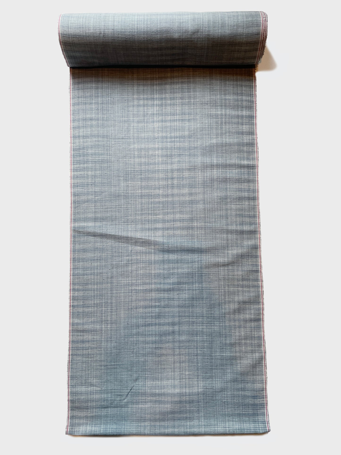 Bingo woven cotton "Kinran Kasumi (blue gray)" single layer tailoring