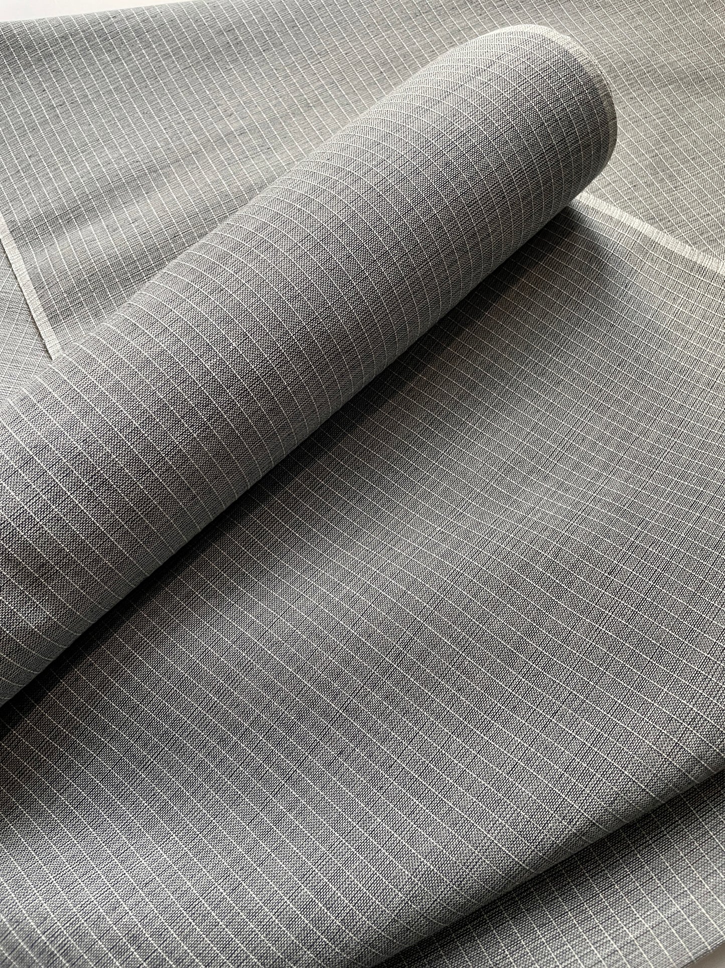 Bingo cotton paper cloth "Yarn-dyed stripes/dull color/Nibi-iro" Single layer
