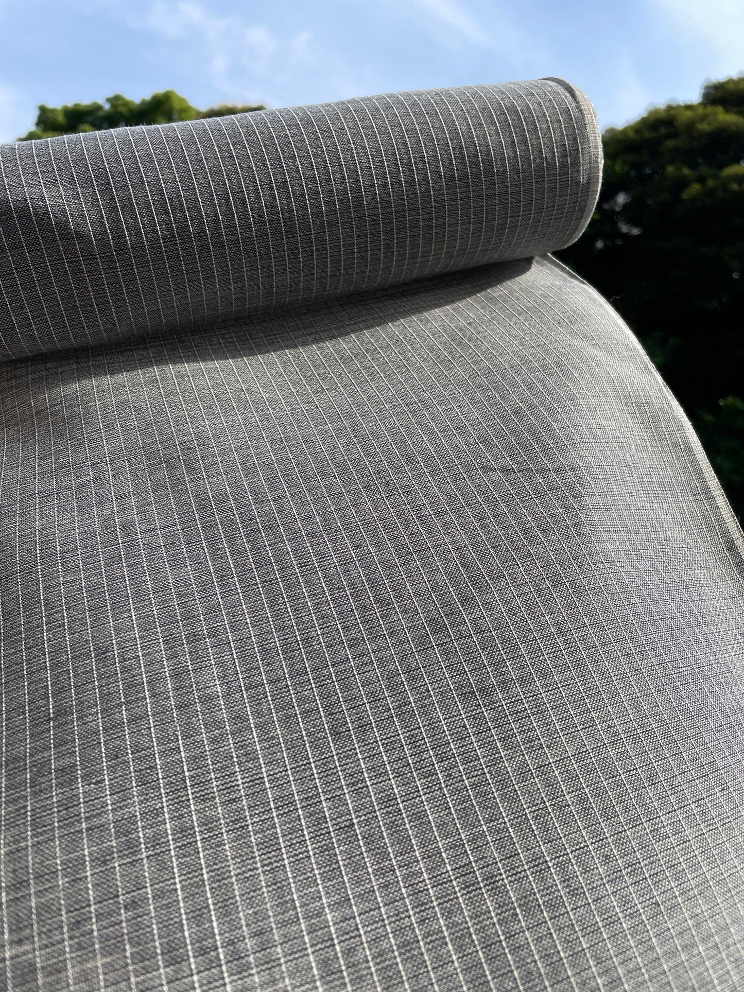Bingo cotton paper cloth "Yarn-dyed stripes/dull color/Nibi-iro" Single layer