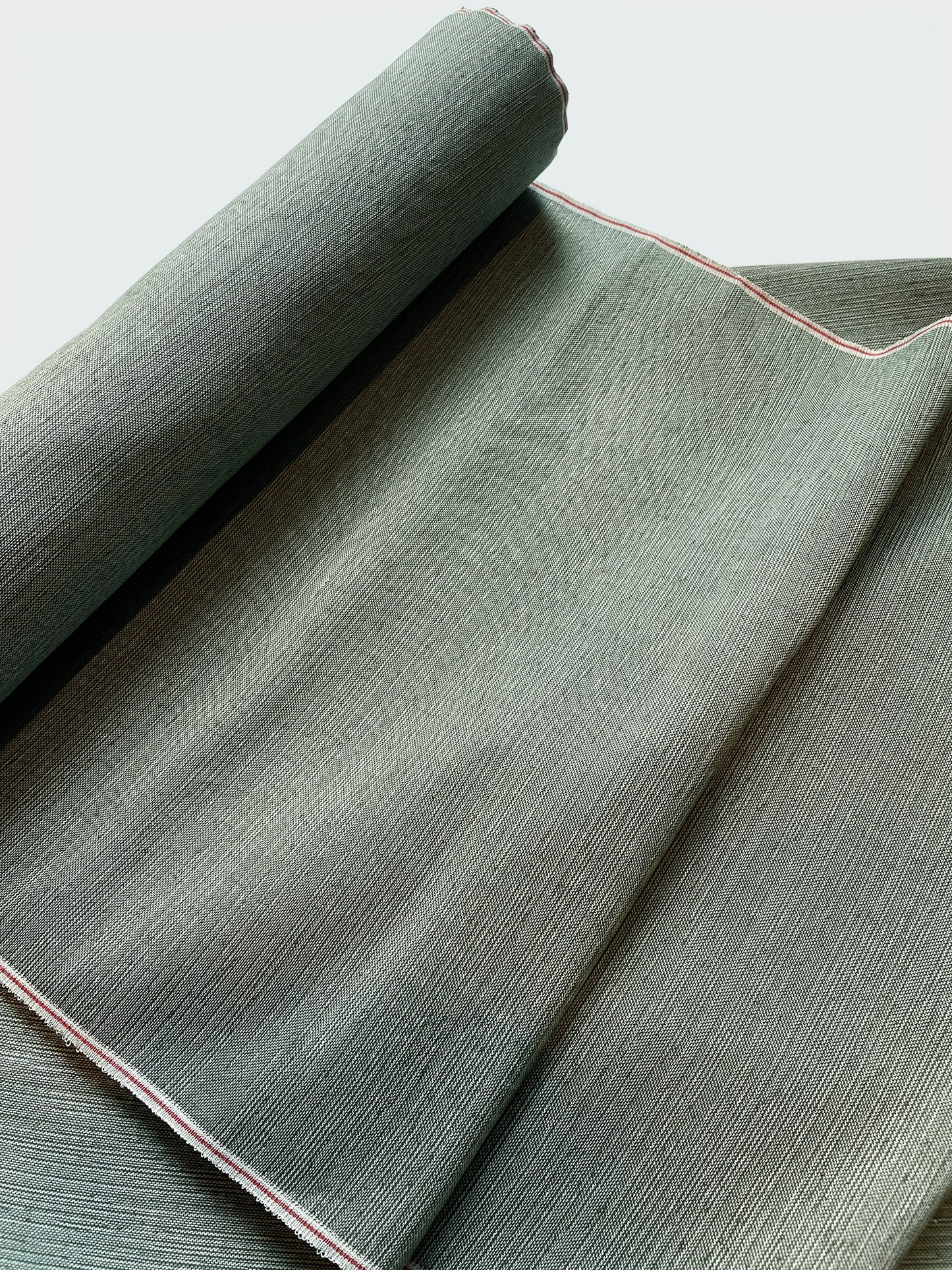 Bingo cotton paper cloth "Yarn-dyed plain/chigusanezu" Single layer sewing