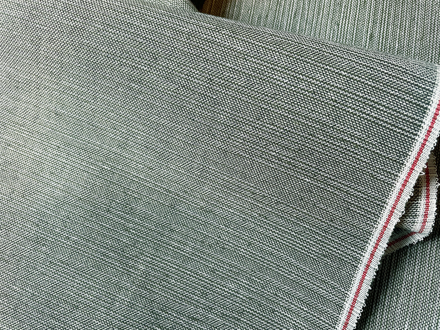 Bingo cotton paper cloth "Yarn-dyed plain/chigusanezu" Single layer sewing