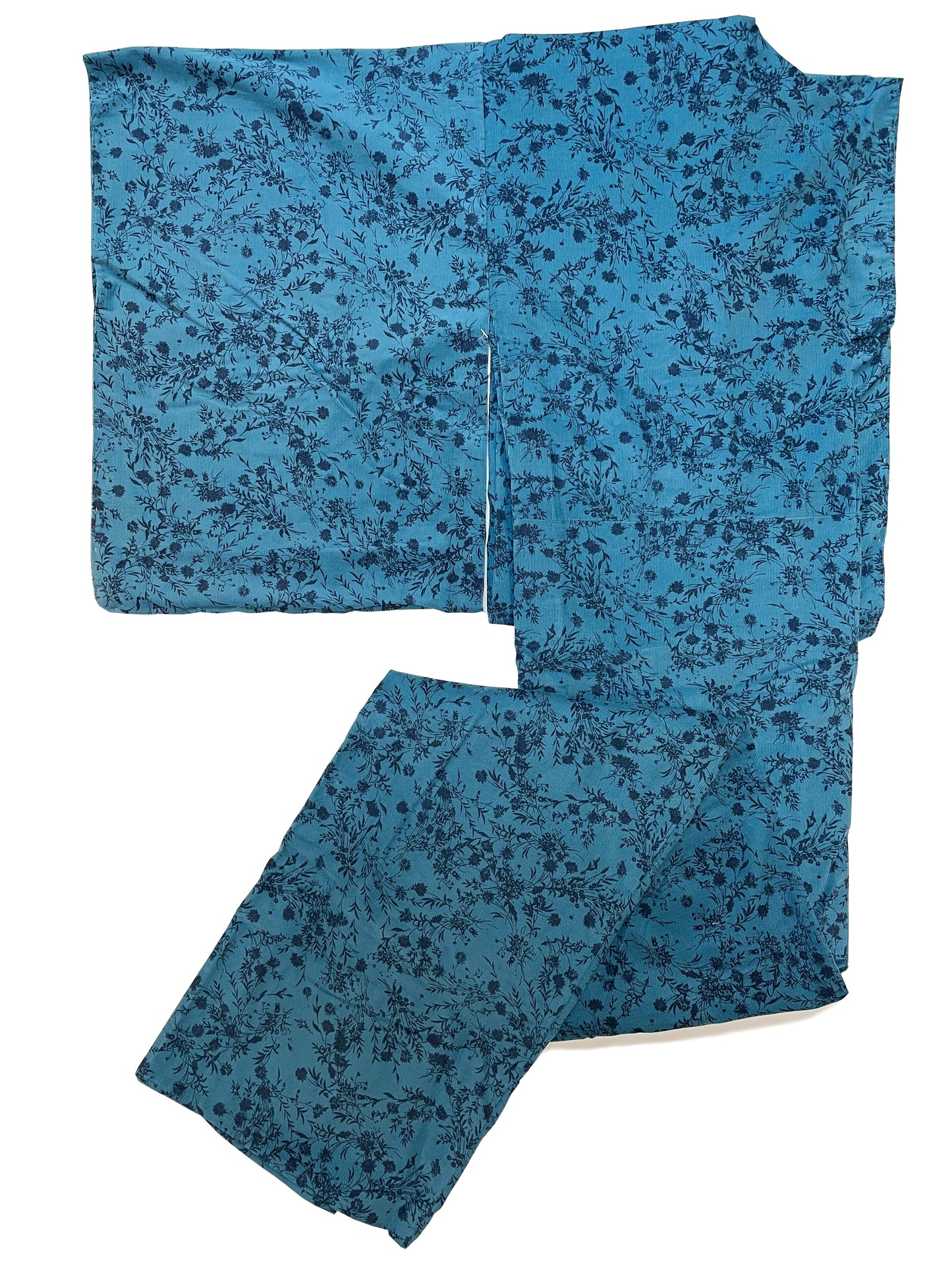 (KUON) Corduroy Kimono "Tanpopo" (Ladies' Ready-to-Wear/M size)