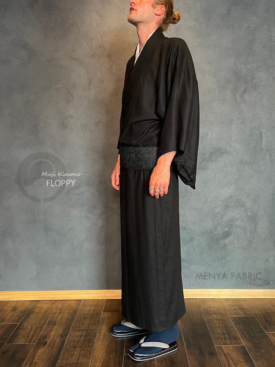 (SUI MEN)コットンジャガード羽織「霞Kasumi」単仕立て対応