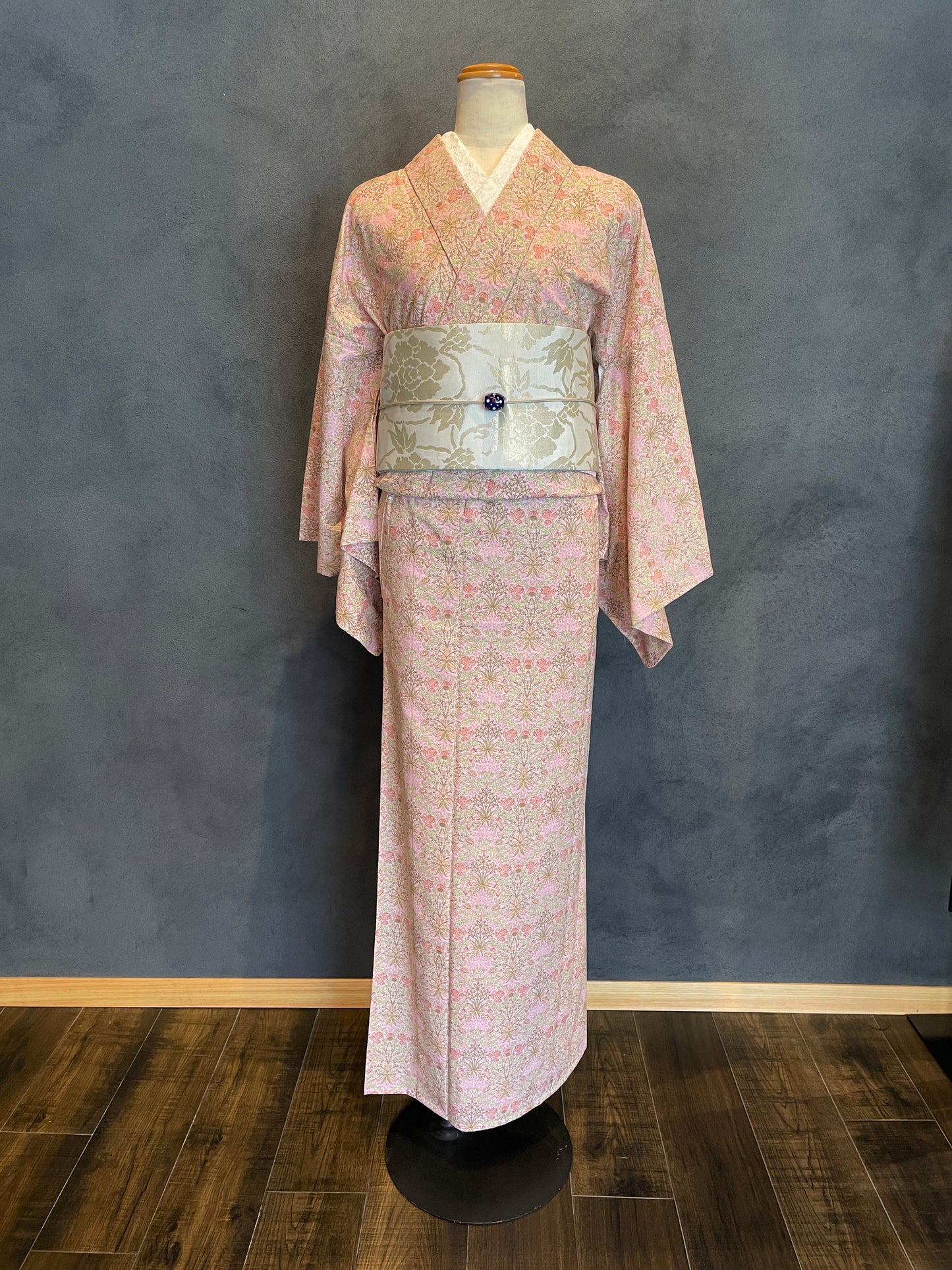 (KUON WOMEN) Cotton kimono "HYACINTH"