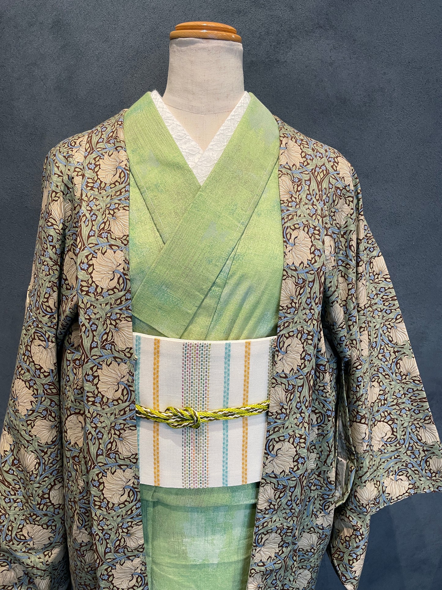 (KUON WOMEN) Cotton Haori "PIMPERNEL"