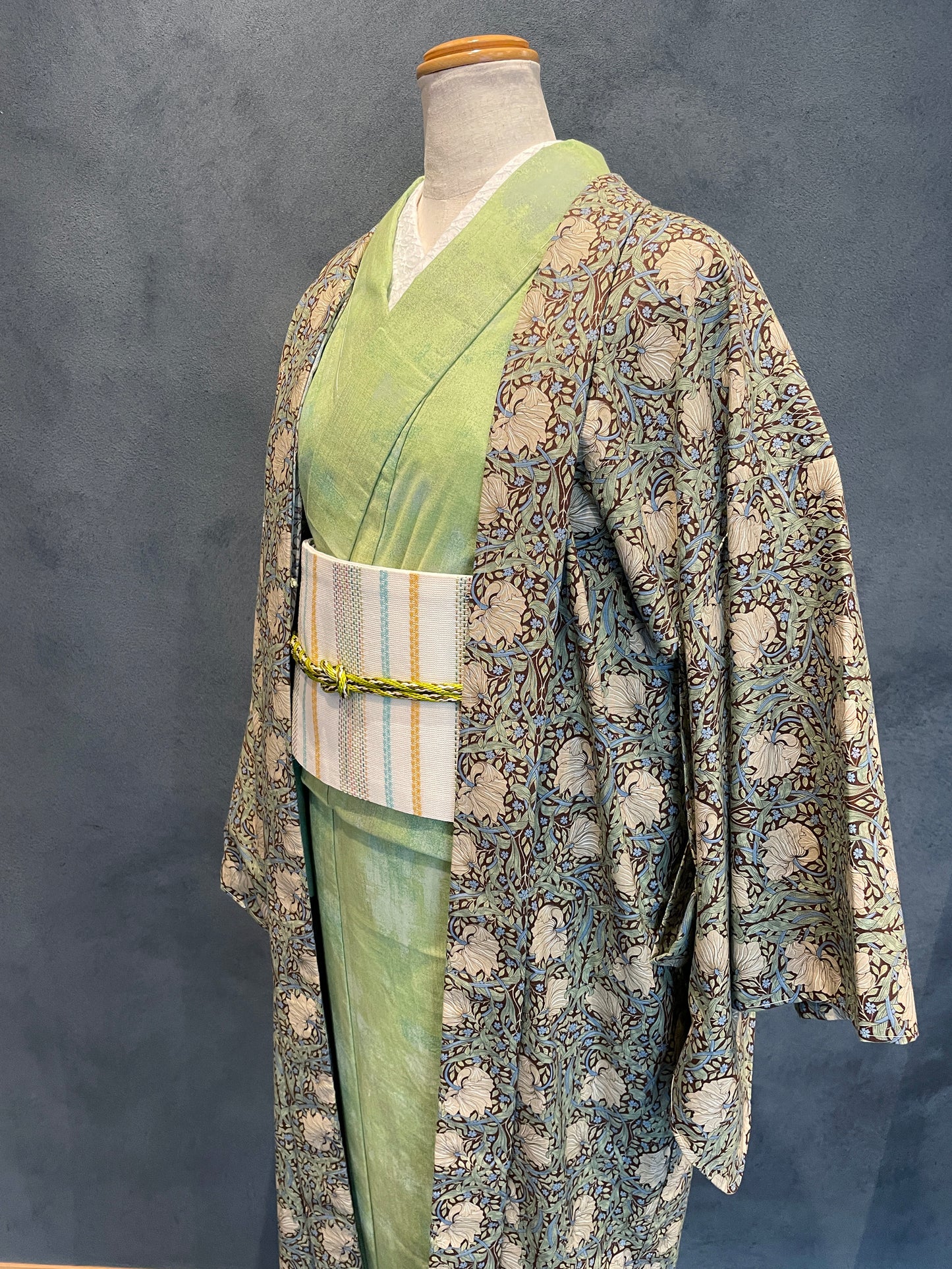 (KUON WOMEN) Cotton Haori "PIMPERNEL"