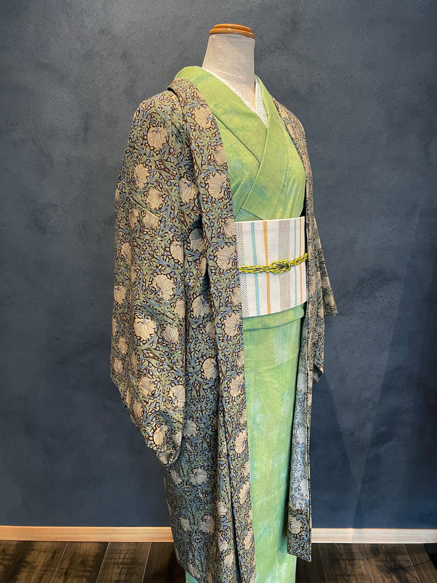 (KUON WOMEN) Cotton Haori "PIMPERNEL"