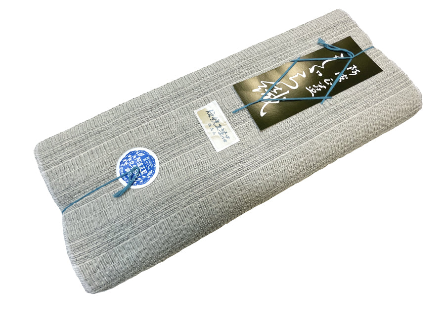 Awa Indigo Shijira Weave/Natural (Indigo Gray Stripes)