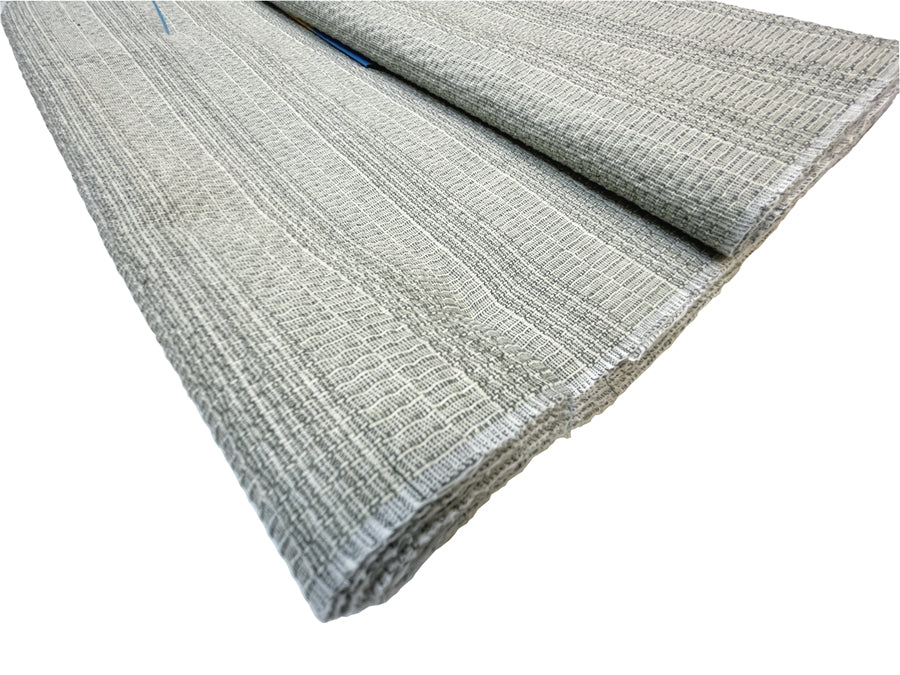 Awa Indigo Shijira Weave/Natural (Indigo Gray Stripes)