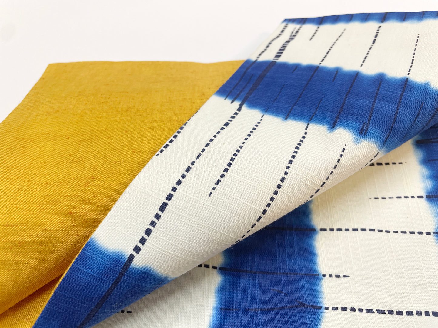 木綿細帯「藍ぼかし」