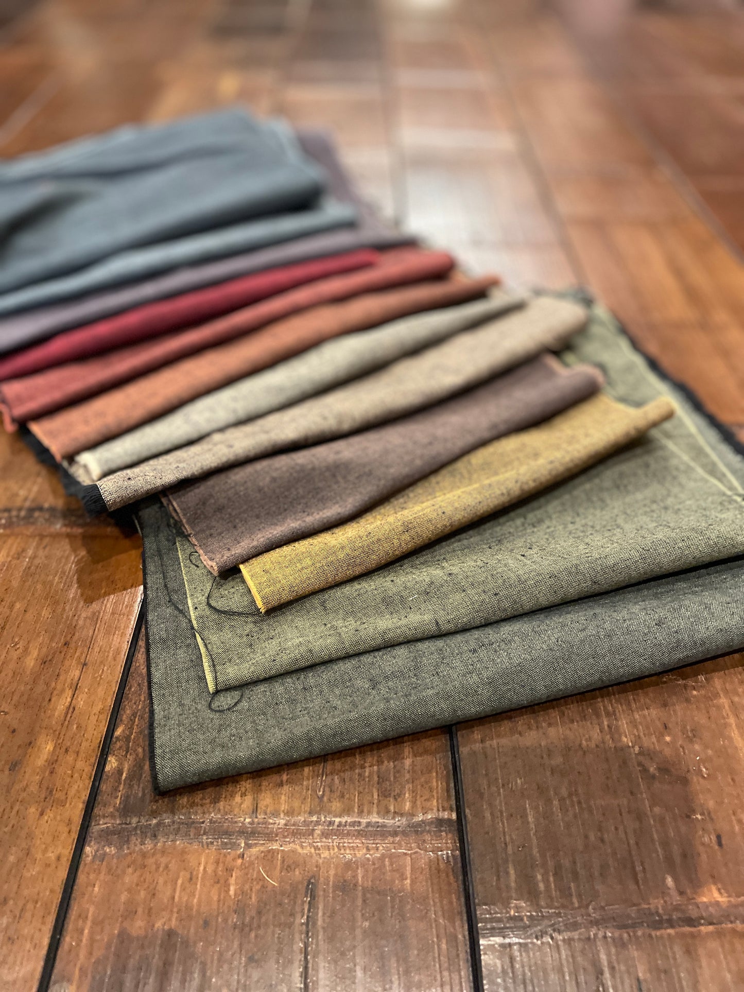 (SUI MEN) Antique tsumugi cotton kimono