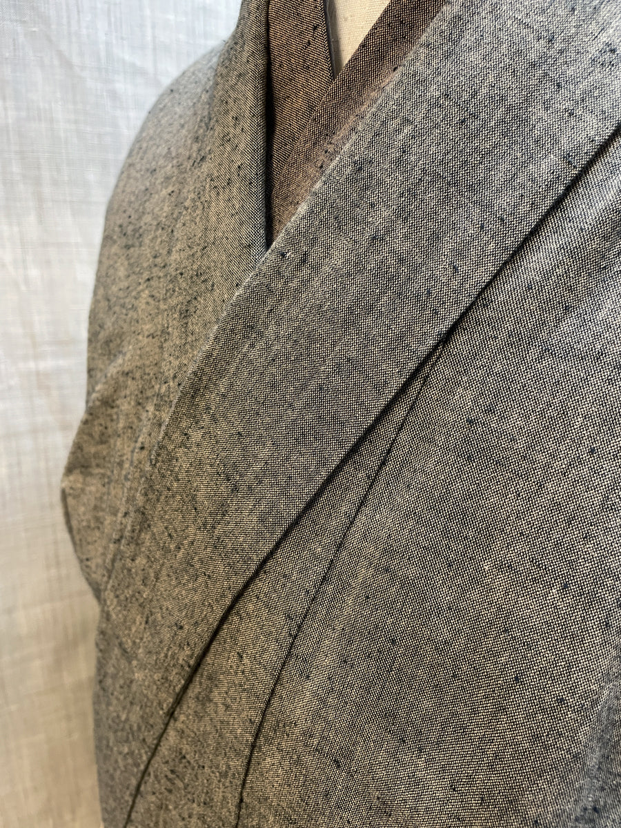 (SUI MEN) Antique tsumugi cotton kimono