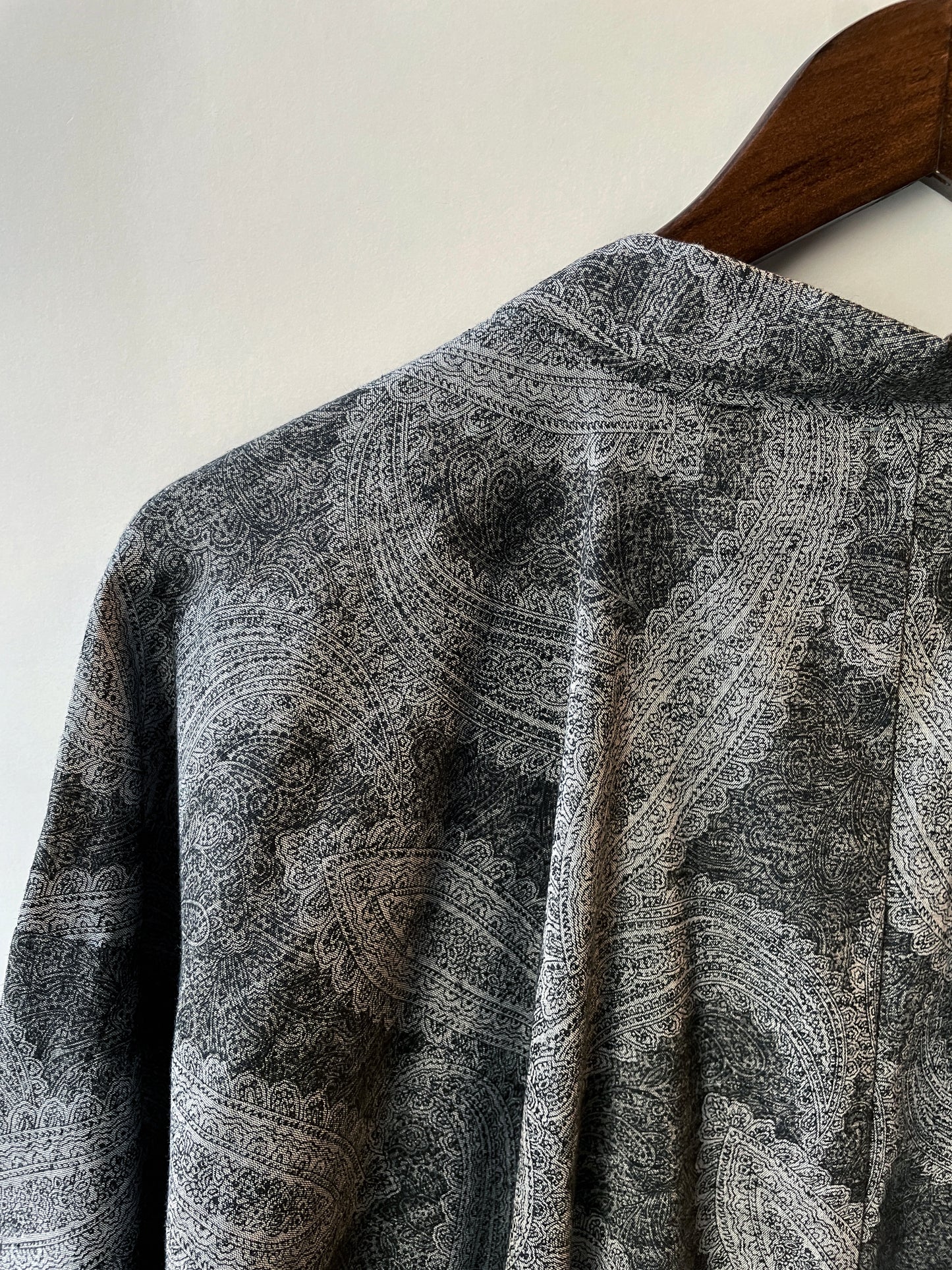 (KUON)コットン羽織「Paisley」レディースプレタ(M)サイズ