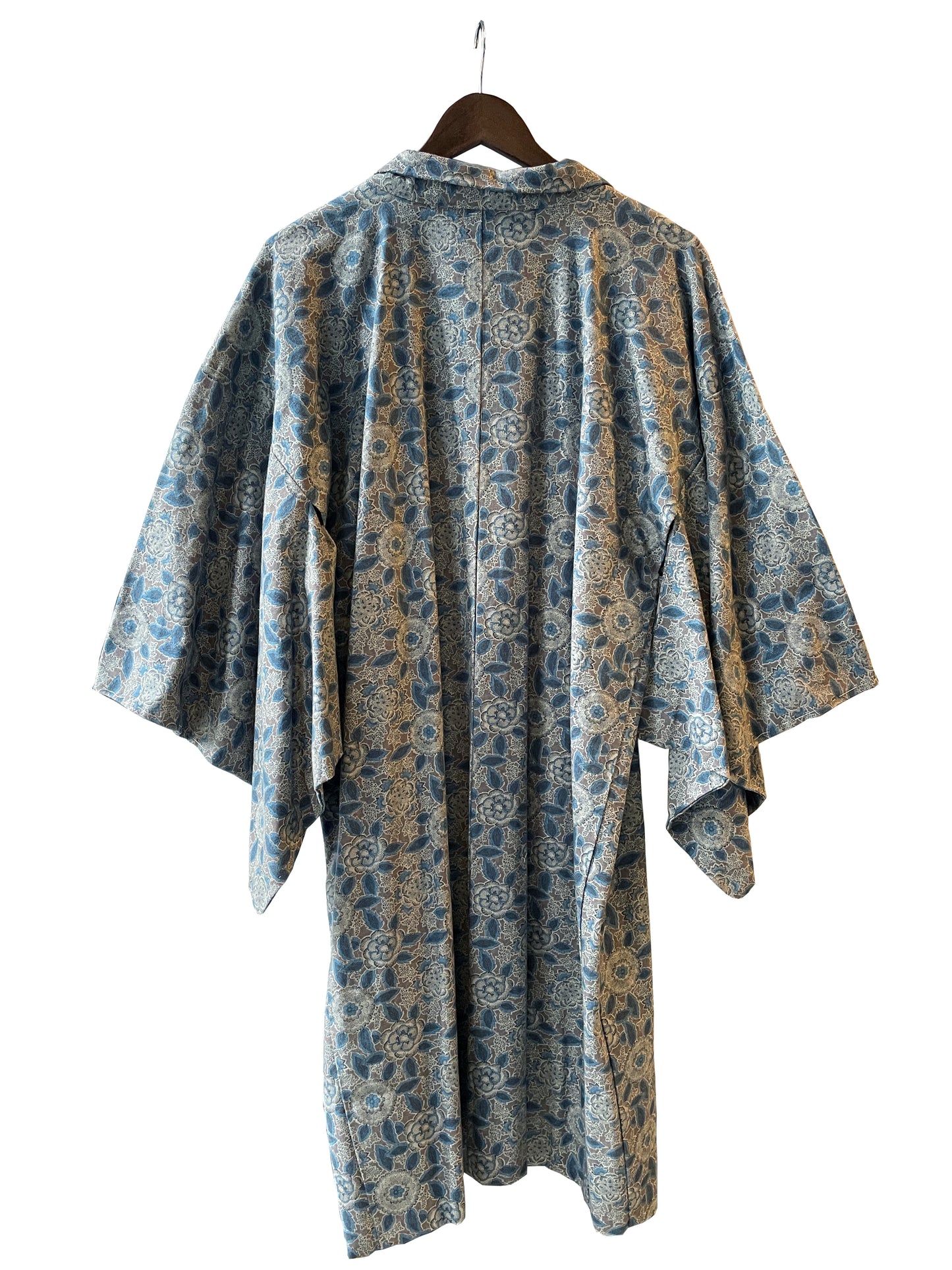 Cotton Haori "Japanese Sarasa Flower Pattern" Ladies' Ready-to-Wear (M) Size