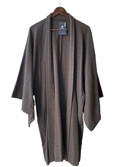 (SUI MEN) Cotton Haori "Sudare Stripe" Men's Ready-to-Wear (L) Size