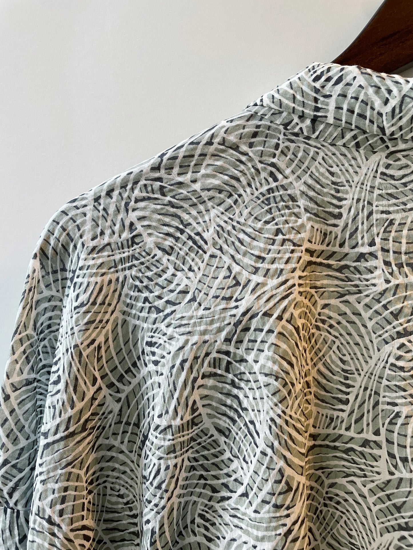 (SUI MEN) Cotton Haori "Uzu Uzu" Men's Ready-to-Wear (L size)