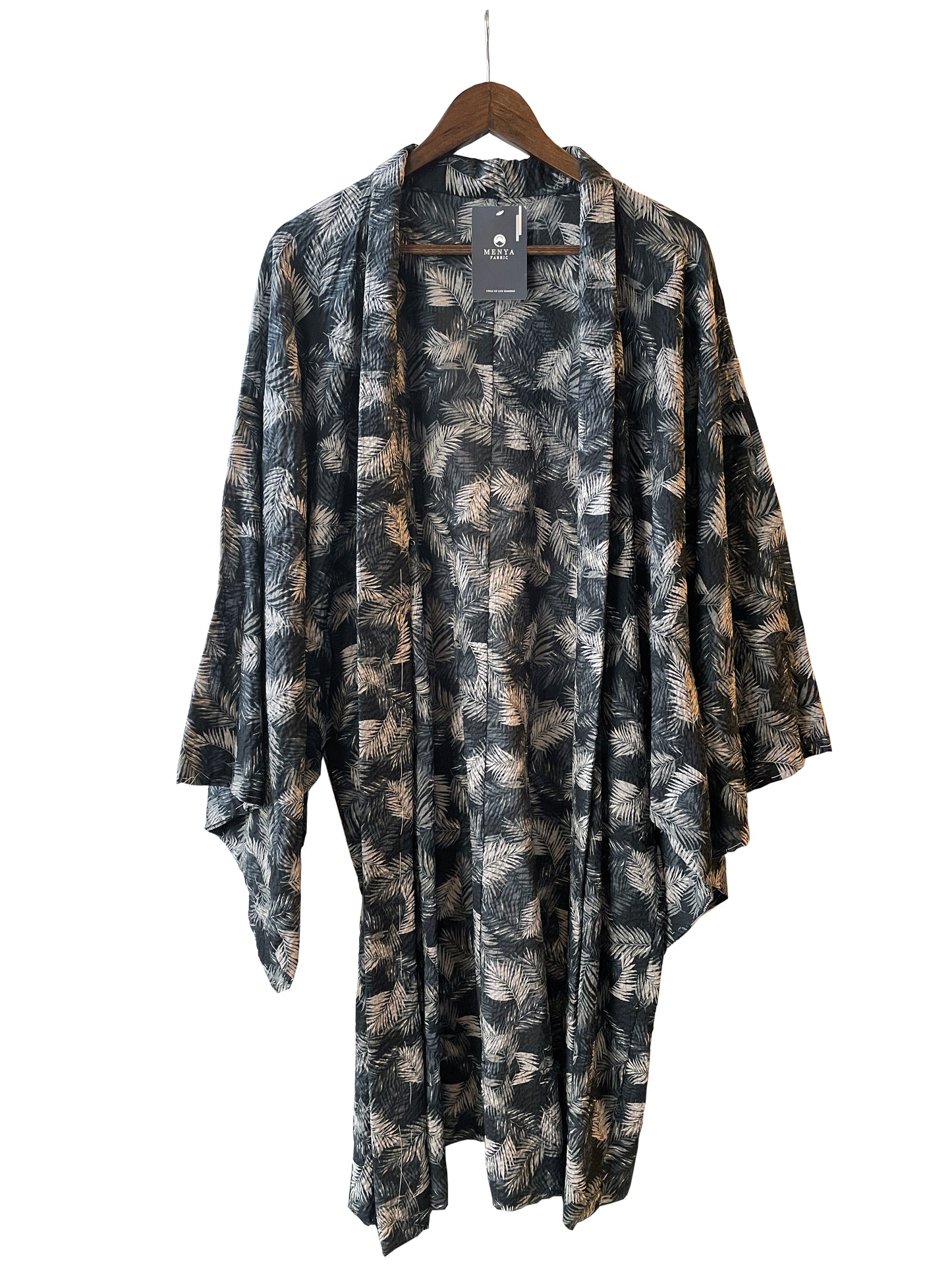 (SUI MEN)コットン羽織「Fern」メンズプレタ(L)サイズ