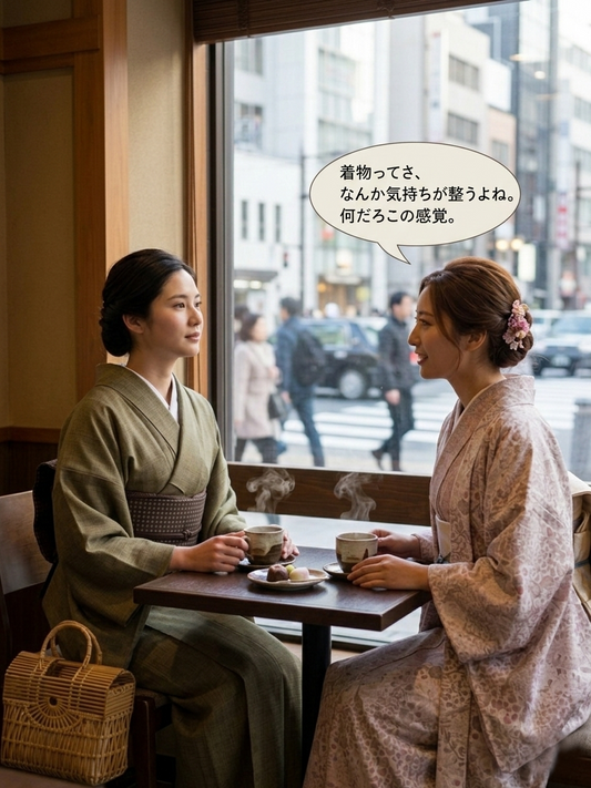 「衣のstories。」KUON WOMEN-scene.02「春の予感。」