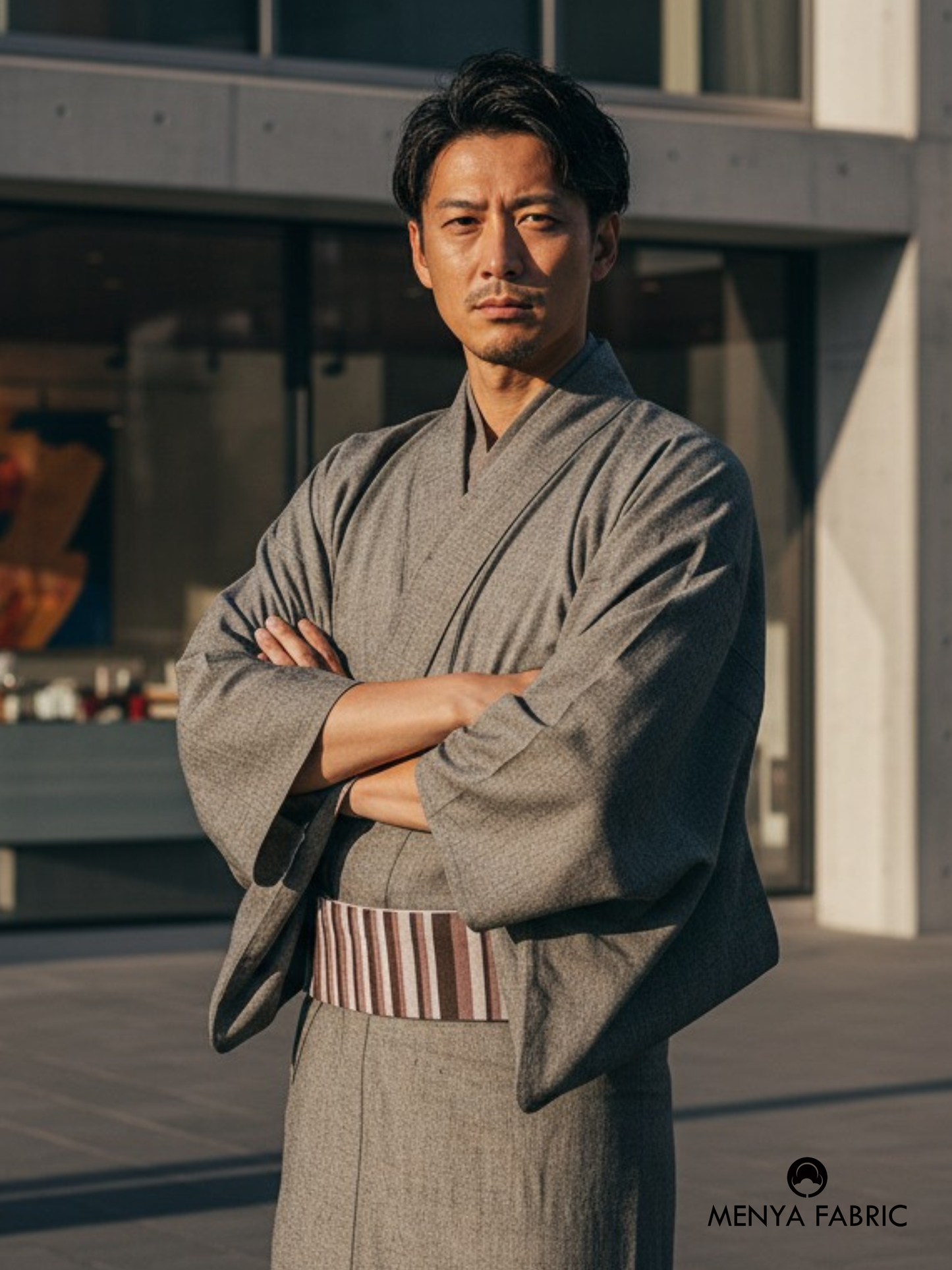 （SUI MEN)古布紬木綿着物
