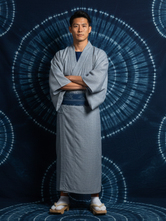 Bingo woven cotton "Plain weave (blue lapis lazuli)" Single layer 