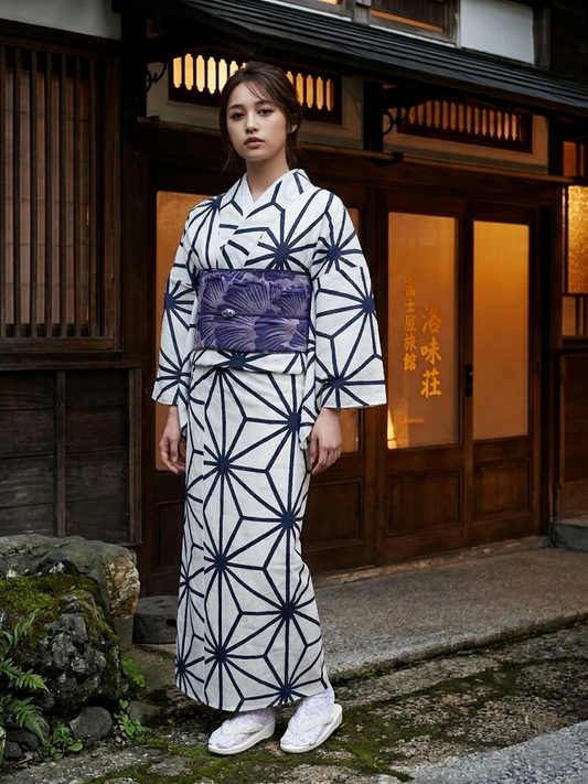 VIVI Ladies Yukata "Asanoha"