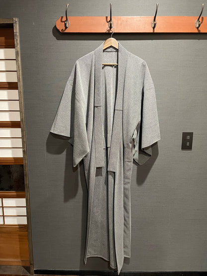 (SUI MEN)ラッセルバーズアイニットキモノ「フルオーダー単仕立て付き」