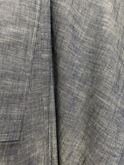 Bingo woven cotton "Plain weave (blue lapis lazuli)" Single layer 