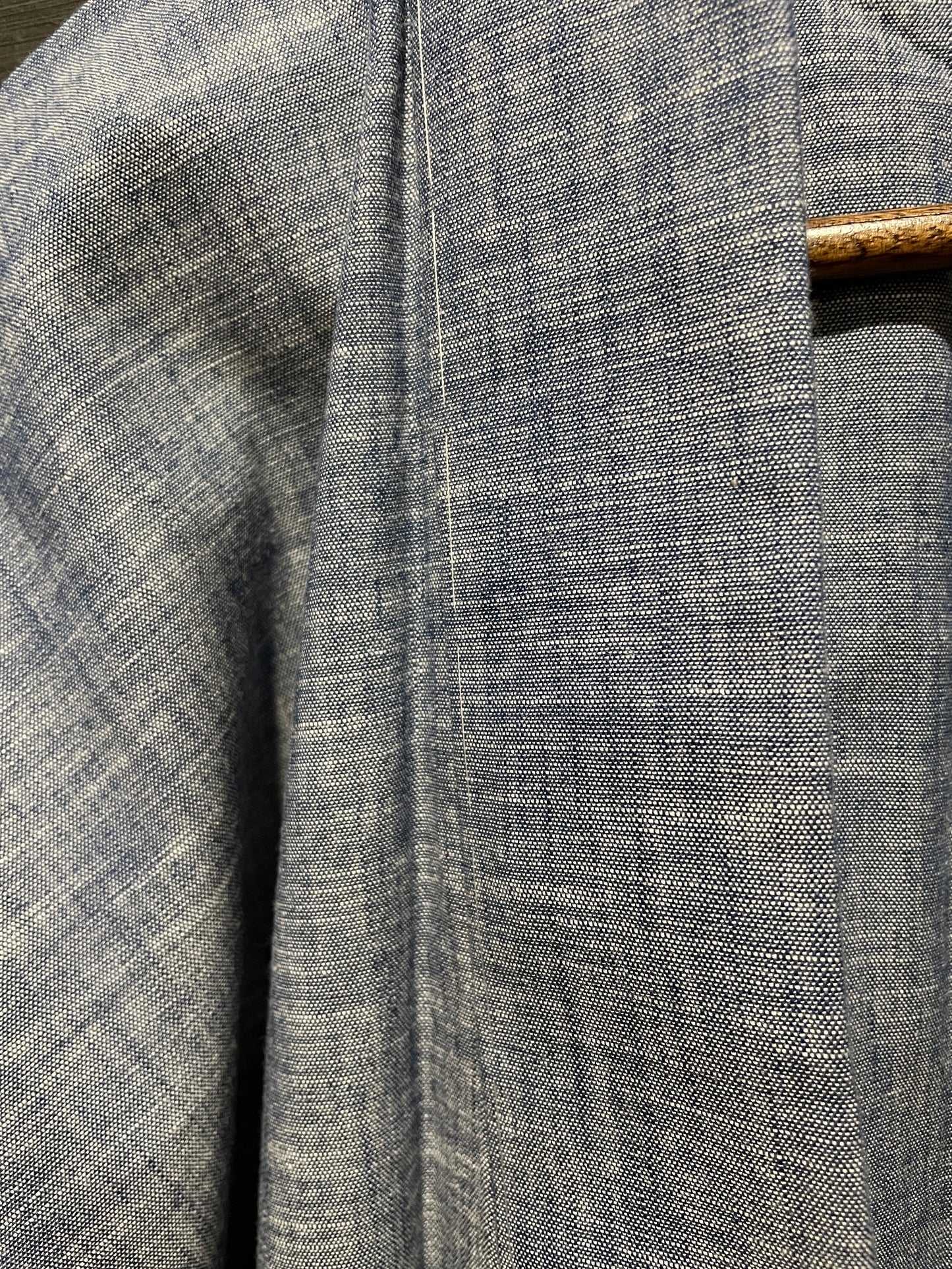 Bingo woven cotton "Plain weave (blue lapis lazuli)" Single layer 