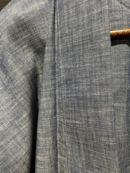 Bingo woven cotton "Plain weave (blue lapis lazuli)" Single layer 