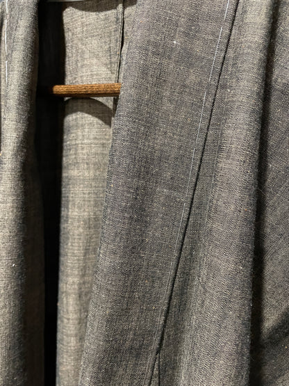 Bingo woven cotton "Plain weave (blue lapis lazuli)" Single layer 