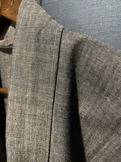 Bingo woven cotton "Plain weave (blue lapis lazuli)" Single layer 