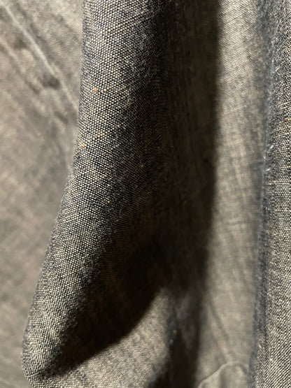 Bingo woven cotton "Plain weave (blue lapis lazuli)" Single layer 