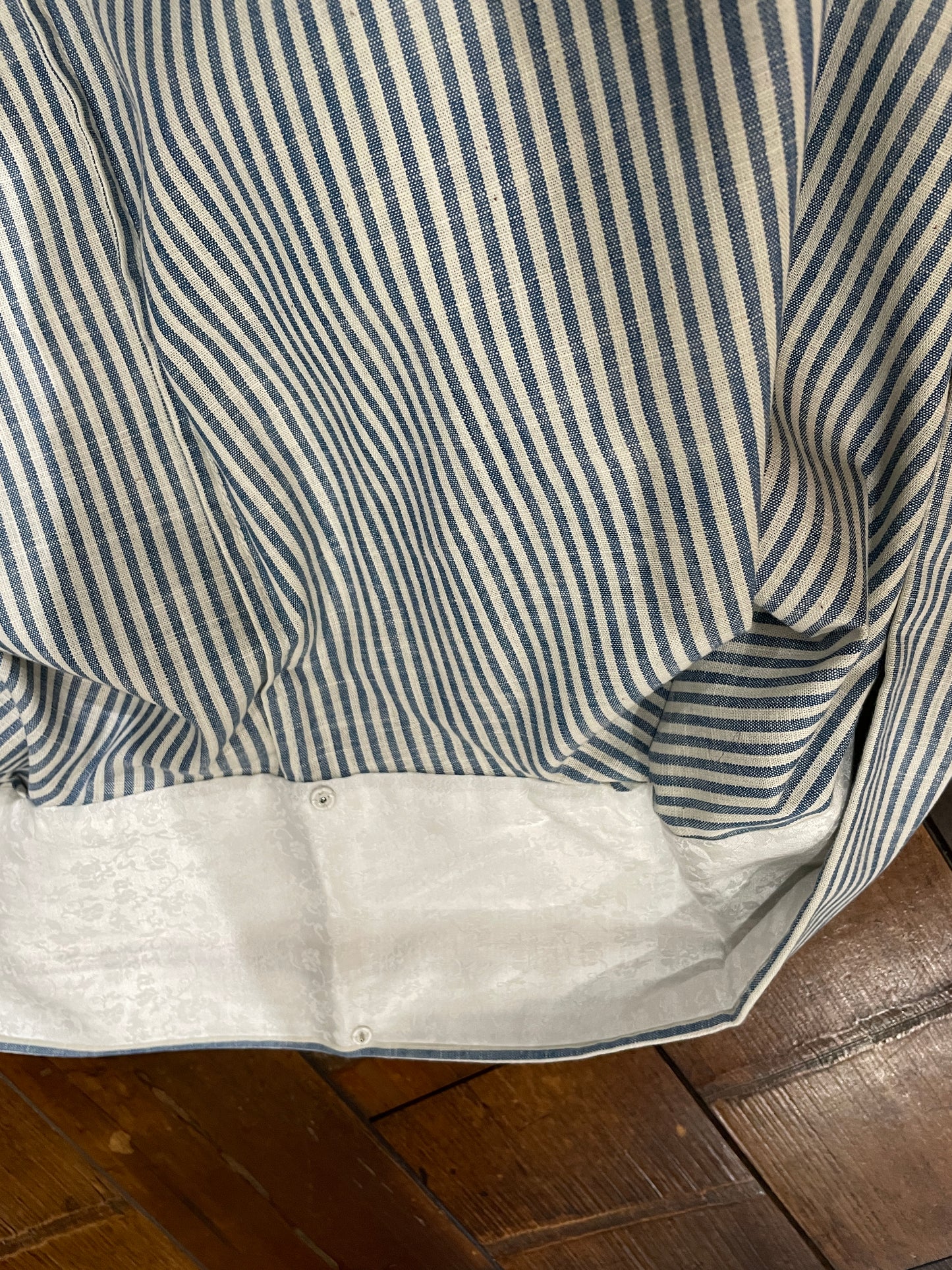 Bingo woven cotton "Plain weave (blue lapis lazuli)" Single layer 