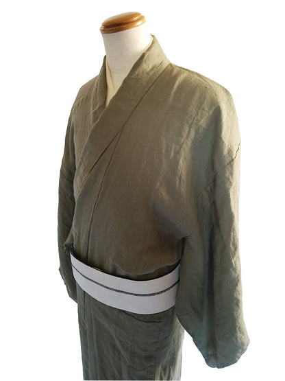 (SUI MEN/Pret-a-porter) French Linen Kimono/Single-ply (Men's LL size) 