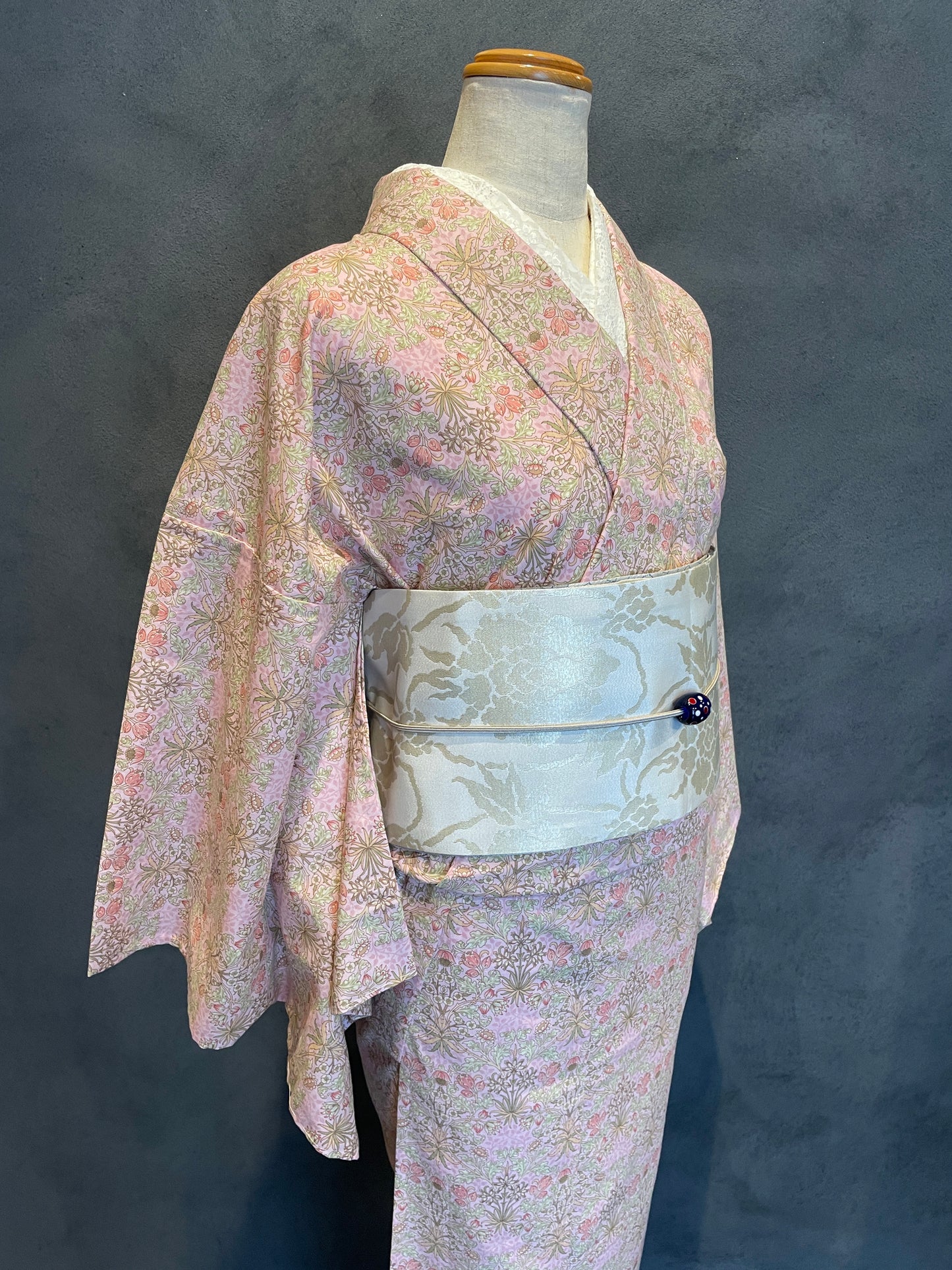 (KUON WOMEN) Cotton kimono "HYACINTH" 