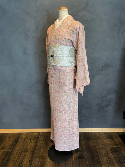 (KUON WOMEN) Cotton kimono "HYACINTH" 