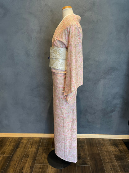 (KUON WOMEN) Cotton kimono "HYACINTH" 