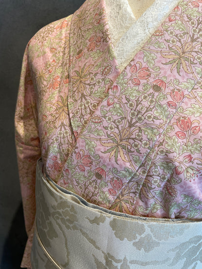 (KUON WOMEN) Cotton kimono "HYACINTH" 