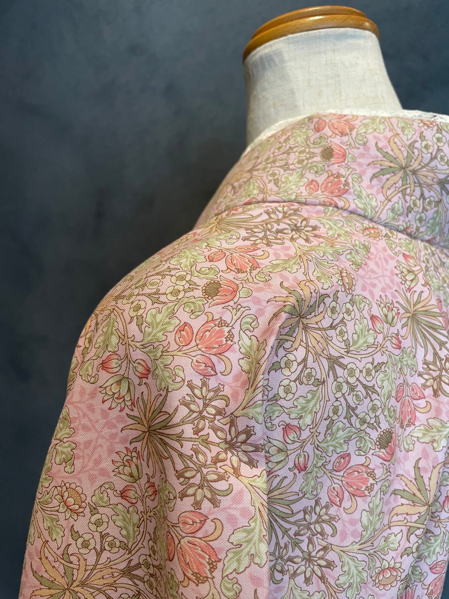 (KUON WOMEN) Cotton kimono "HYACINTH" 