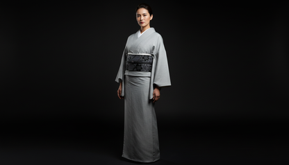 Bingo woven cotton "Plain weave (blue lapis lazuli)" Single layer 