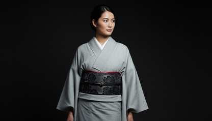 Bingo woven cotton "Plain weave (blue lapis lazuli)" Single layer 