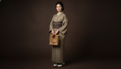 Bingo woven cotton "Plain weave (blue lapis lazuli)" Single layer 