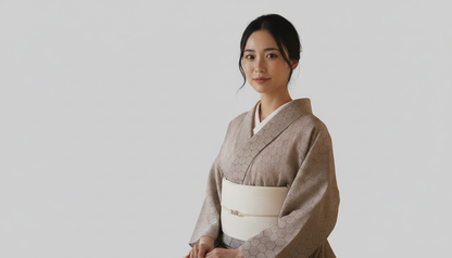 (KUON)コットンレース着物「Marriage」単仕立て付き