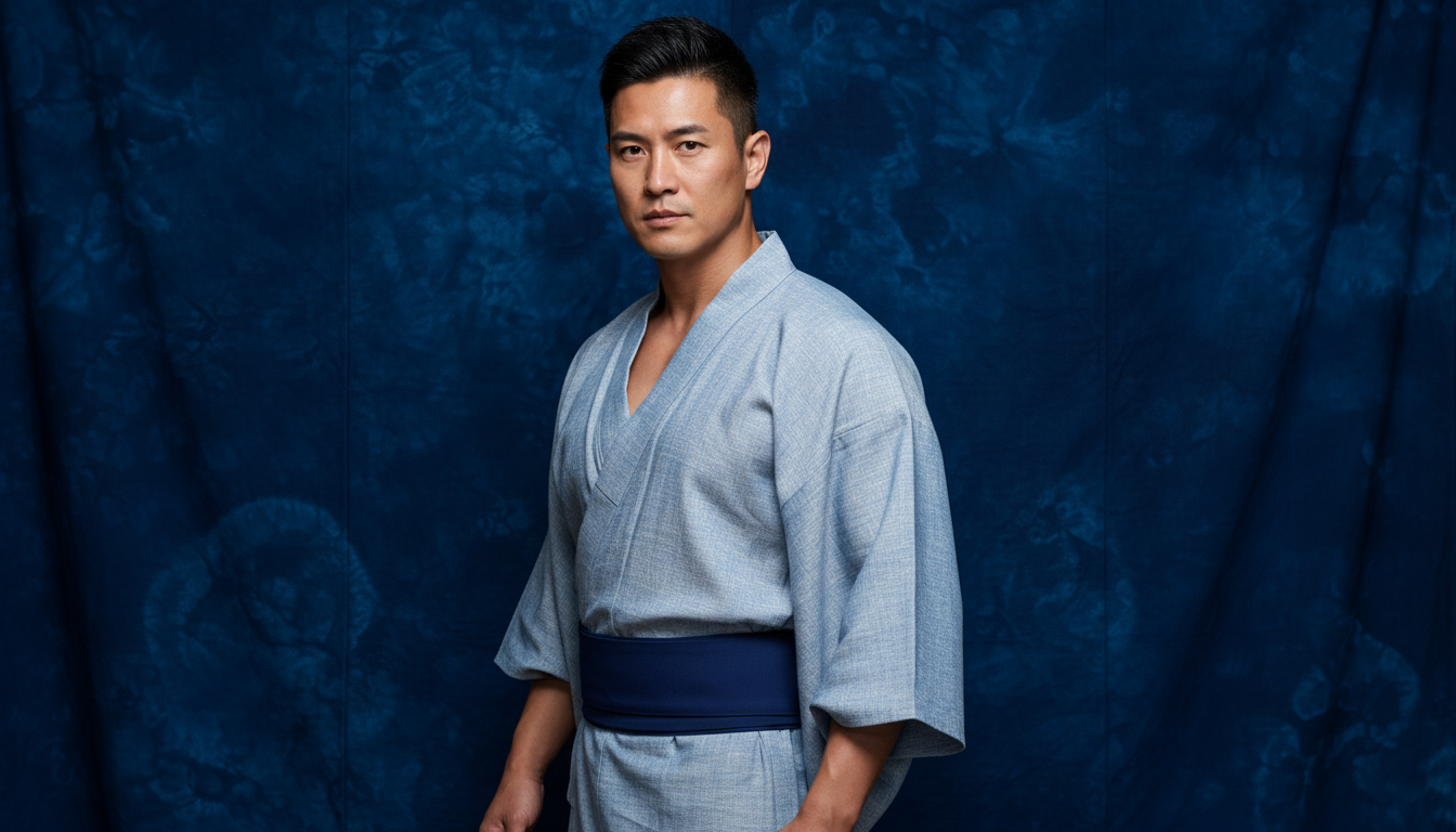 Bingo woven cotton "Plain weave (blue lapis lazuli)" Single layer 