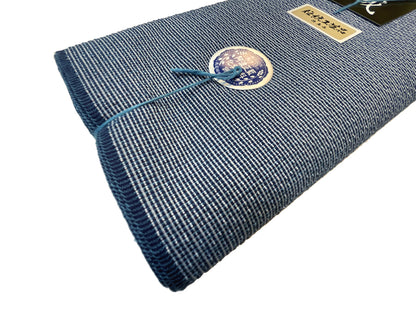 Awashoai Shijira weave/navy blue with indigo stripes (single tailoring included) 