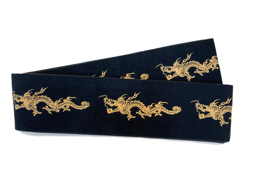 Cotton square belt "DRAGON" 